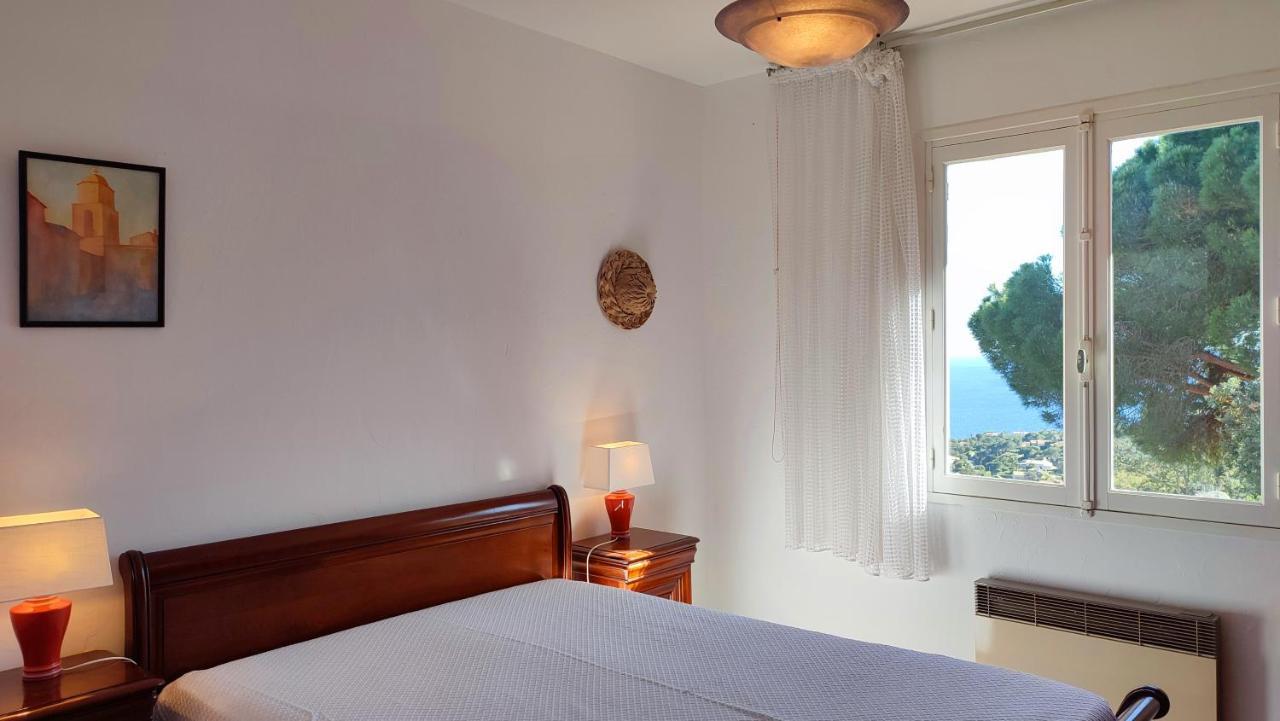 Villa Les Trois Chenes, Piscine Privee & Vue Mer Sur Golfe De Saint Tropez Les Issambres Kültér fotó